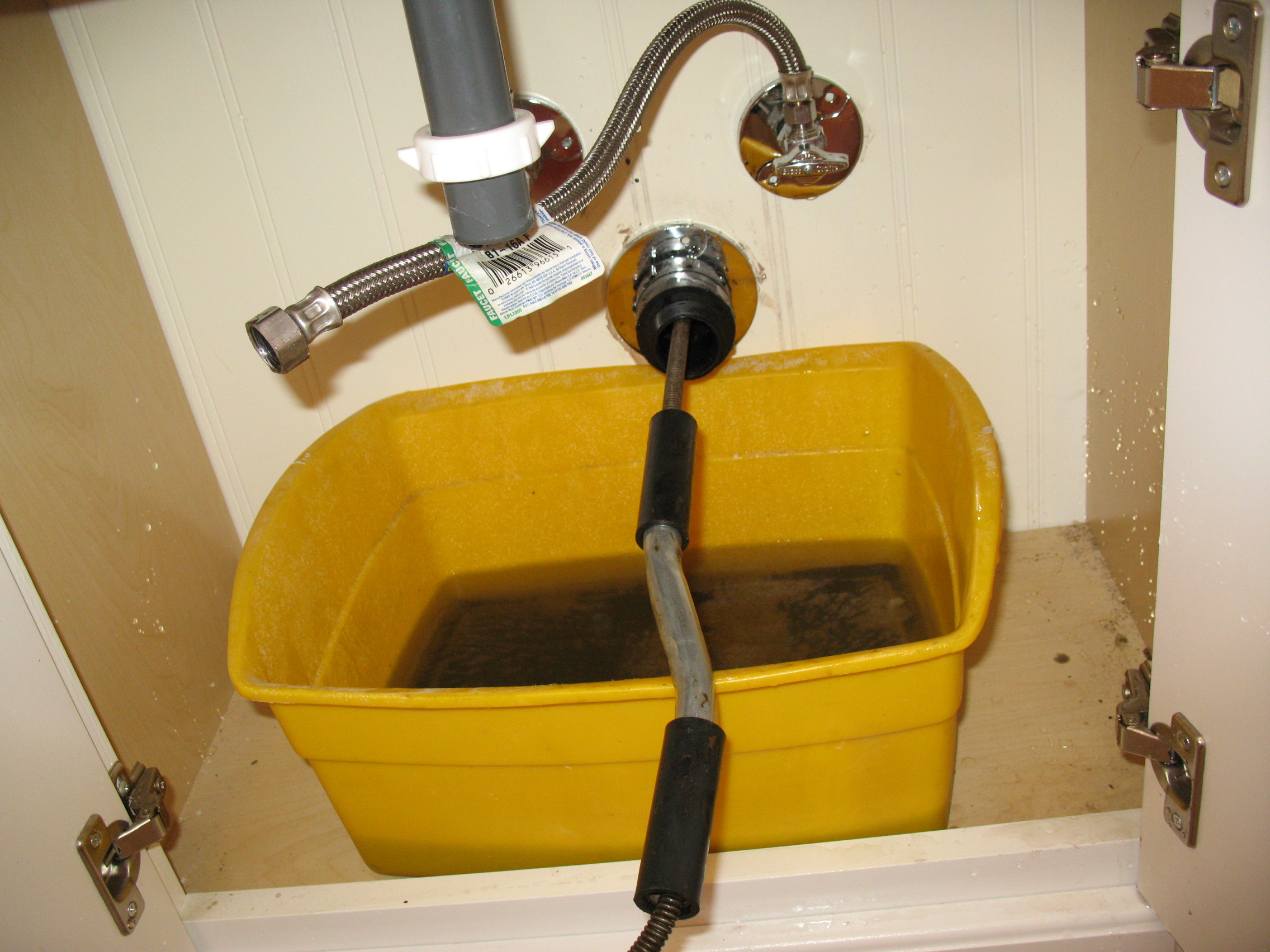 Fixing Clogged Bath Drain